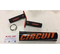 Paracolpi Circuit Arancio - Coppia manopole Jupiter arancio Circuit