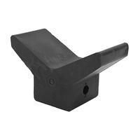 Paracolpi di Prua Nero Blu Protezione Poppa Accessori per Rimorchio per Barche Rimorchio per Barche C.H. Yates 7Y44-4, Nero - 4x4x0,5 per Rimorchio per Barche e PWC