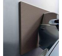 Paracolpi di sicurezza autoadesivi in schiuma, Protezione for bordi in schiuma for pareti da garage, protezioni for mobili, imbottitura for tavoli, scale, parcheggi, magazzini(Brown,5m/16.4ft)