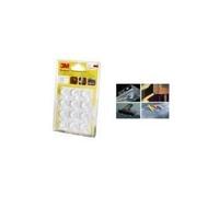 Paracolpi elastico 3M Bumpon trasparente tondo diam. 190 mm Altezza 40 mm autoadesivo assorbe le vibrazioni e (SJ5344BL)