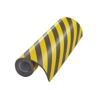 Paracolpi garage rotolo adesivo 100x150 cm giallo-nero Giallo-nero