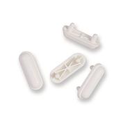 PARACOLPI H 10 x 47 x 17 mm. 4 Pz. COPRIVASO SEDILE WC GOMMINI COPRIWATER FRIGES