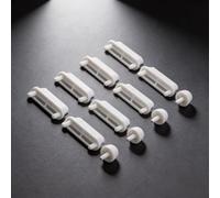 Paracolpi in gomma per sedile WC, per ammortizzare il coperchio e resistenza al movimento laterale del sedile (un set da 12)