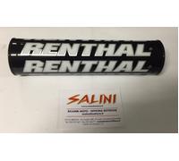 Paracolpi manubrio Mini Cross RENTHAL nero / bianco / argento - Rep 216