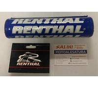 Paracolpi Manubrio Mini Moto RENTHAL Blu / Bianco / Argento - 205mm P217