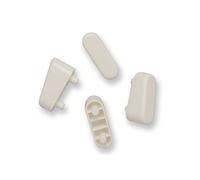 PARACOLPI OVALI INCLINATI 4 Pz. COPRIVASO SEDILE WC GOMMINI COPRIWATER LEGNO