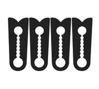 Paracolpi per portiera silenziosa, Paracolpi per portiera automobilistica, Cuscinetti ammortizzatori in 4 pezzi con funzione di riduzione del rumore, Cuscinetto fonoassorbente per veicoli, Fermaporte