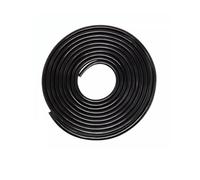 Paracolpi Portiere Auto Guarnizione Strisce Tenuta In Gomma Per Protezione Striscia Automatica Bordo Laterale Universale Portiera Dell'auto Da 5 M(Nero)