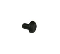 Paracolpi testa bombata Ø 24 mm e gambo Ø 11 mm nero confezione da 8 Nero