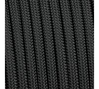 Paracord 550 basic nero 4 mm - 100 mt
