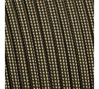 Paracord 550 stripes beige-nero 4 mm - 200 mt