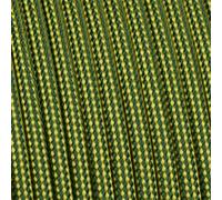 Paracord 550 stripes giallo-verde scuro 4 mm - 50 mt