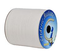 Paracord 550 Type III Basic, bianco 4 mm - 50 mt, anima 7 fili, 100% Made in Italy 006078692 Corderie Italiane