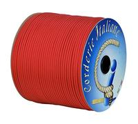 Paracord 550 Type III Basic, rosso 4 mm - 20 mt, anima 7 fili, 100% Made in Italy 006078920 Corderie Italiane