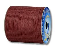 Paracord 550 Type III Diamond nero/rosso 4 mm - 10 mt, anima 7 fili, 100% Made in Italy 006098454 Corderie Italiane