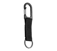 Paracord Carabiner - Webbing Spring Buckle Quick Hanger Key Chain | Strap Rope With Hooks Organizer For Outdoor Commute Travel Camping Hiking Survival Gear Accessory