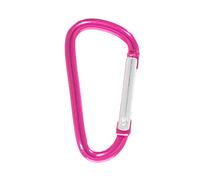 PARACORD PLANET 40 mm Durable Aluminum Mini Carabiner Clip Keychain with a Spring Loaded Gate - Available in Assorted Colors & Pack Sizes - Hiking, Traveling, at Home, in The RV, Fishing, etc.