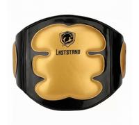 Paracorpo da Pugilato Resistente , Oro E Nero , Cintura Protettiva Da 70mm | Impatto Assorbente, Colpitore Addominale, Imbottito, per Sparring, Palestra, Allenamento a Casa, Allenatori, Comttenti