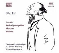 Audio Cd Erik Satie - Parade, 3 Gymnopedies, Mercure, Relache, Cinema