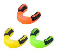 Paradenti Bambino Rugby Boxe Bambini 6 7 8 9 10 11 Anni Junior Karate Kumite Bambino Basket Ragazzo Pugilato Muay Thai Kick Boxing Football Americano Kids Junior Silicone (3 Pezzi)