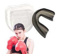 Paradenti per boxe, sport, wrestling, per boxe, basket, calcio, hockey, con custodia, per karate, basket e lacrosse