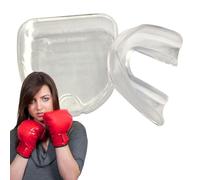 Paradenti per boxe, sport, wrestling, per boxe, basket, calcio, hockey, con custodia, per karate, basket e lacrosse