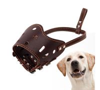 Paradenti per cestino per cani - Cestino per cani da mordere e abbaiare, cricca a rete estremamente traspirante con cinghie regolabili, cestino umano morbido per la cura del pelo, visite veterinarie