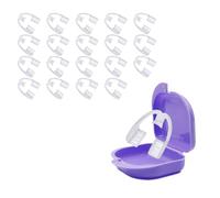 Paradenti per digrignare i denti durante la notte, per digrignare i denti (tipo A, confezione da 30) (confezione da 20, con scatola organizer)