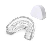 Paradenti per giovani, calcio e sport, per bretelle, sparring, qualità premium, non richiede ebollizione, adatto per basket, wrestling, taekwondo, jujitsu e karate (incolore)