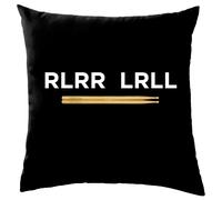 Paradiddle - Cuscino - Para Diddle Tamburo Tamburi Batterista Rock Kit