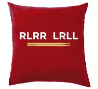 Paradiddle - Cuscino - Para Diddle Tamburo Tamburi Batterista Rock Kit