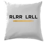 Paradiddle - Cuscino - Para Diddle Tamburo Tamburi Batterista Rock Kit