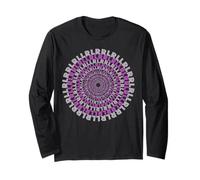 Paradiddle Variations Drum Rudiment Spiral RLRR LRLL Batterista Maglia a Manica