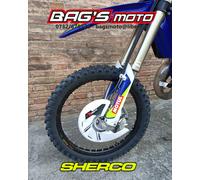 PARADISCO PROTEZIONE DISCO FRENO ANTERIORE RACETECH BIANCO PER SHERCO ENDURO