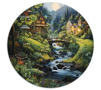 Paradise 1000 Piece Science Fiction Jigsaw Puzzle For Adults Educational Games Stress Relief Puzzle Exercise The Memory of The Brain for Adults And Kids, Age 12 Years Up 1000pcs (67.5x67.5cm)