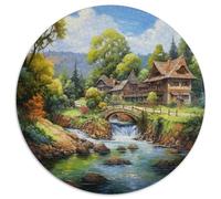Paradise 1000 Piece Science Fiction Jigsaw Puzzle For Adults Family Challenge Toys Stress Relief Puzzle Exercise The Memory of The Brain for Adults And Kids, Age 12 Years Up 1000pcs (67.5x67.5cm)