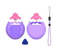 Paradise Case, cover protettiva rigida in PC e coperchio di ricambio a forma di corona, per il gioco quotidiano, il trasporto in viaggio e la visualizzazione domestica, perfetta per fan del fai da te