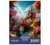 Paradise Jigsaw Puzzle Impossibili 1000 Pezzi Decorazione Per La Casa. Rilassamento E Intelligence Per Adulti E Bambini Da 12 Anni 38x26cm/1000pcs