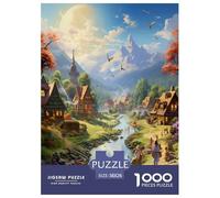 Paradise Puzzle Impossibili 1000 Pezzi Decorazione Per La Casa. Rilassamento E Intelligence Per Adulti E Ragazzi Da 14 Anni 38x26cm/1000pcs