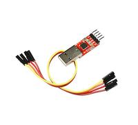 Paradisetronic UART convertitore Adattatore, interfaccia seriale/Ttl, 3.3 V/5 V, CP2102 USB Serial Converter con Collegamento per Linux, MacOS, Win7, Win8, Win10