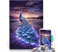Paradiso dei pavoni Puzzle da 1000 pezzi per adolescenti Aiuta il cervello ad allenare i giocattoli che creano dipendenza per coltivare la pazienza Un'opera d'arte 38x26cm