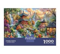 Paradiso orientale 1000 Pezzi Puzzle Da Fare Personalmente Per Mettere Alla Prova La Logica Cascate giardino or. eccellente Per Allietare Una Celebrazione E Far Piacere A Un Appassionato 52x38cm/1