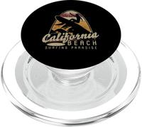 Paradiso per il surf sulla spiaggia della California Los Angeles Surf Co. PopSockets PopGrip per MagSafe
