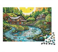 Paradiso Puzzle 1000 Pezzi Adulti In Incastro Perfetto,Un Busta Di Puzzle A Rompicapo Per Enigma Ultra Difficile,Ideale Per Serata Giochi in Sgattoola,Il Miglior Regalo Per Gli Amanti Dei Puzzle 70x