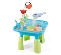Paradiso - Tavolo con Sabbia e Acqua, con 14 Accessori, per Bambini e Bambine dai 3 Anni in su, per Esterni, Giardino, Spiaggia, Sabbia e Acqua