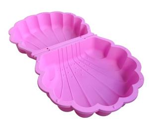 Paradiso Toys 760 -. Sand/water shell pink two-piece, approx 87 x 78 x 20 cm