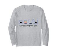 Paradosso di Sovrapposizione quantistica Cat Design di Schrödinger Maglia a Manica
