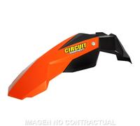 Parafanghi Anteriore Circuit Stealth Arancione per Moto Ricambi