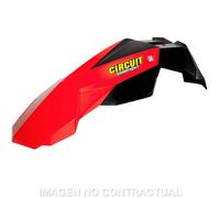 §Parafango Anteriore Circuit Stealth Nero-Rosso§