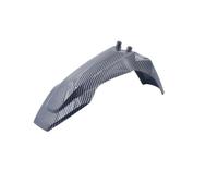 Parafanghi Anteriori E Posteriori for Moto In Fibra Di Carbonio | Compatibile con KUGOO Compatibile con Tuttio Off-road(Front silver)